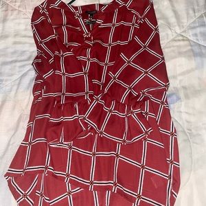 Maroon Signature studio blouse